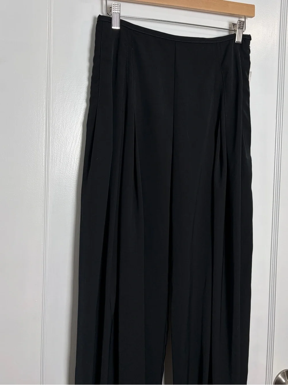 Anthropologie pleated wide leg ballon Pants 6